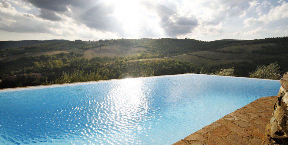 6 vineyard wedding villa infinity pool