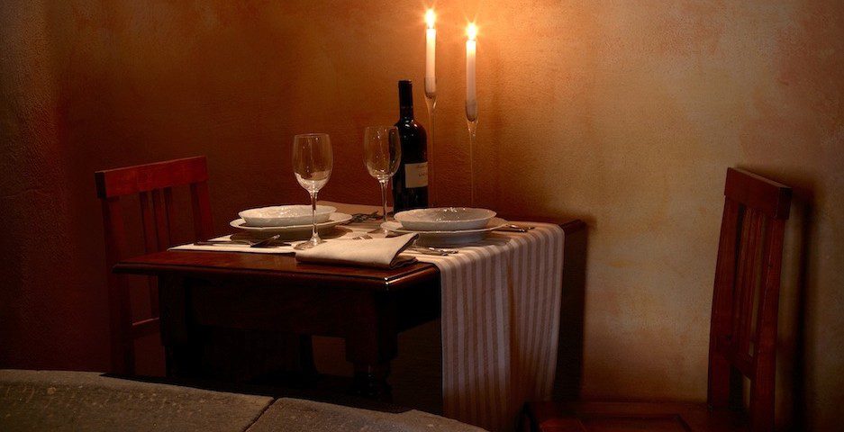 luxury wedding hamlet romantic dining