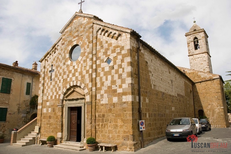 Church in Trequanda - trequanda-tuscany-toscana