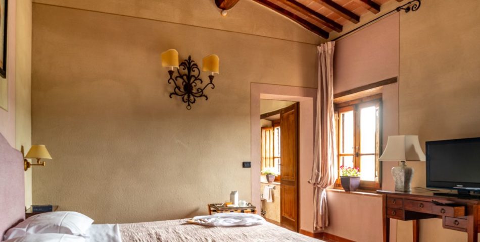 Villa in chianti for rent bedroom