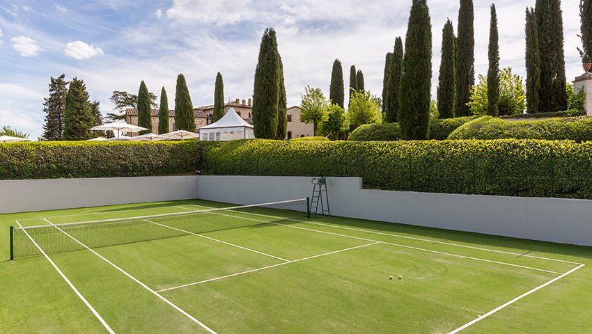 Villa Collalto tennis court