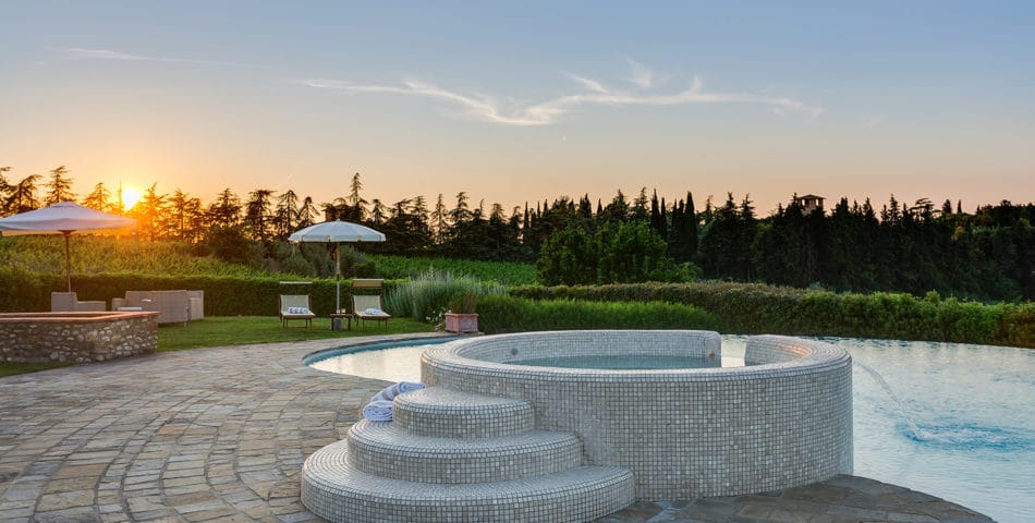 10 bedroom villa in chianti with jacuzzi