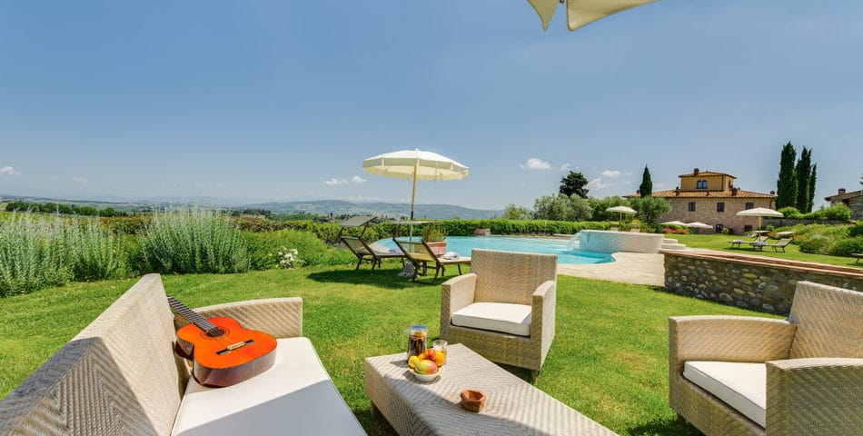 tuscan villa near florence with pool