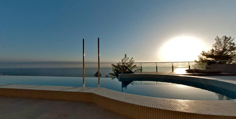 cala moresca villa infinty pool