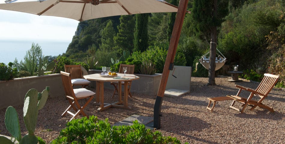 luxury vacation rentals italy tuscany porto ercole guest terrace