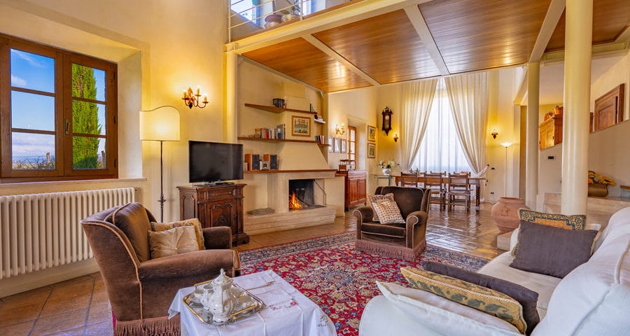 4 bedroom siena villa living room