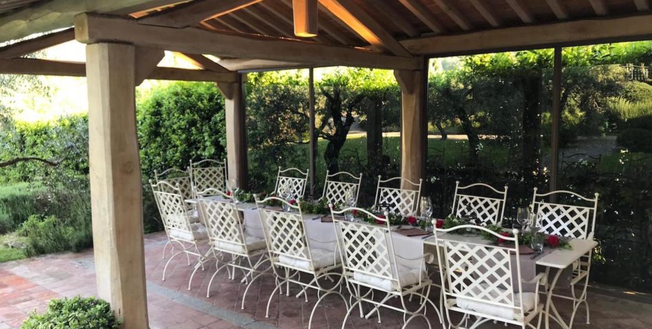 5 bedroom villa in lucca with AC outdoor dining