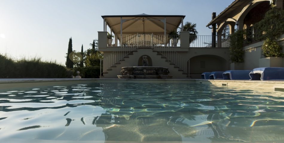 Tuscany Wine Resort main villa private pool