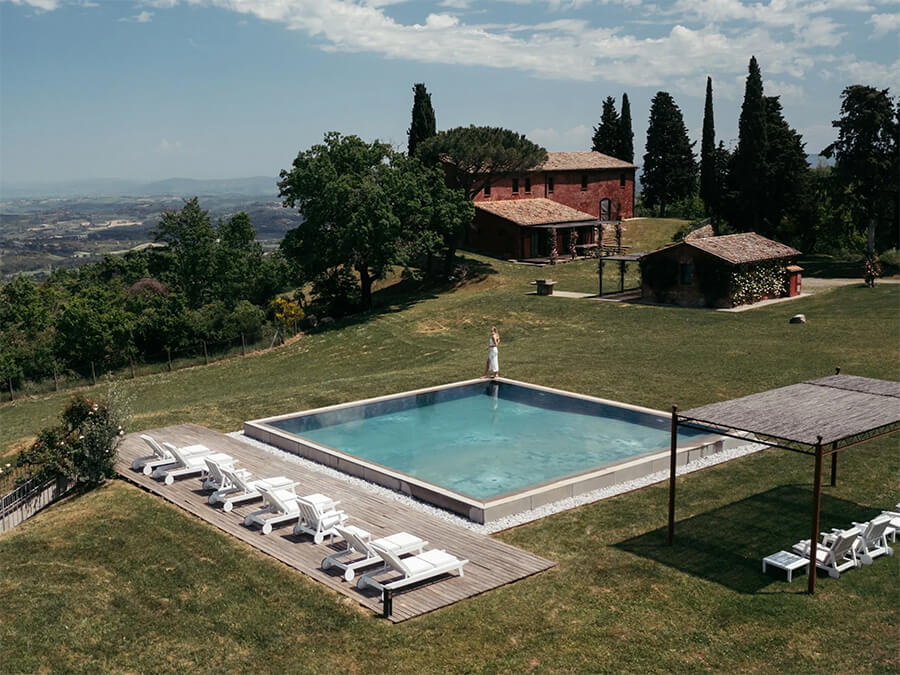 Siena house Tuscany pool