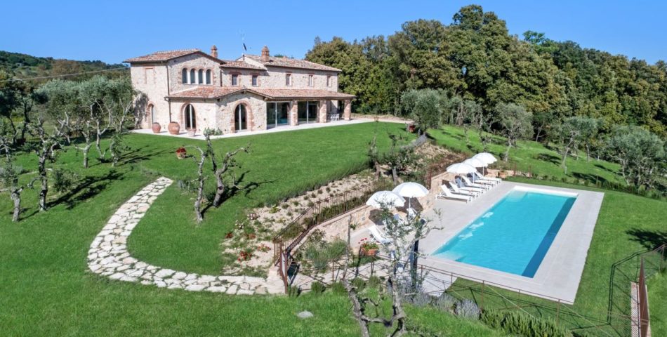 Sienna house Tuscany swimming pool