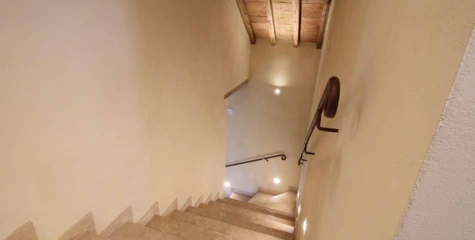 luxury villa near sienna staircase