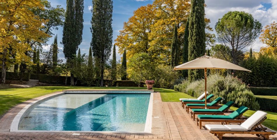 siena villa with spa pool