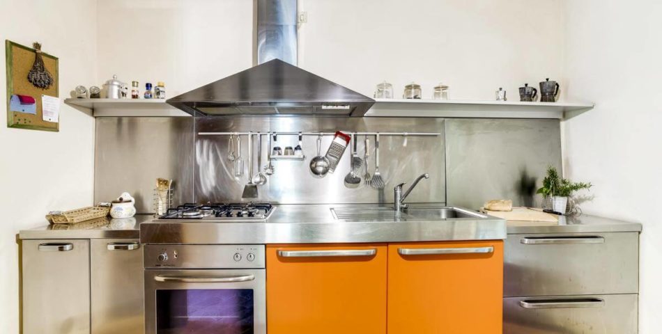 montalcino air conditioned villa kitchen