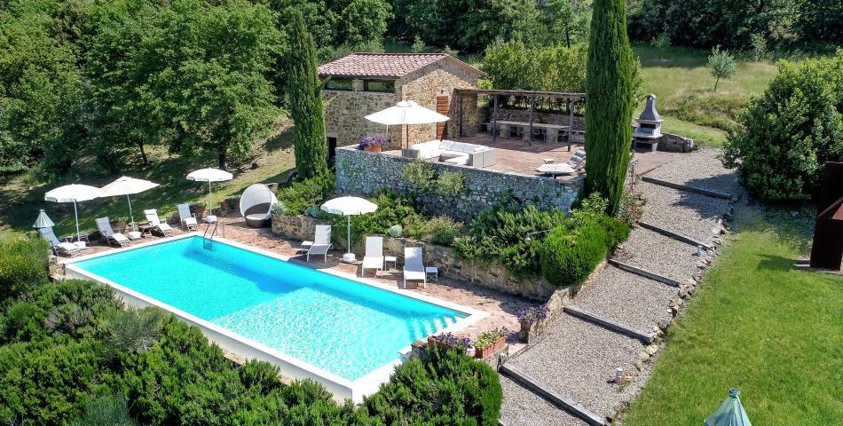 27 Villa Chiusarella Pool and stairs