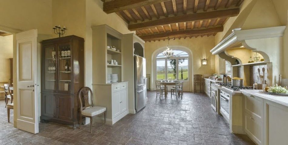 Villa Maremma Tuscany Kitchen area