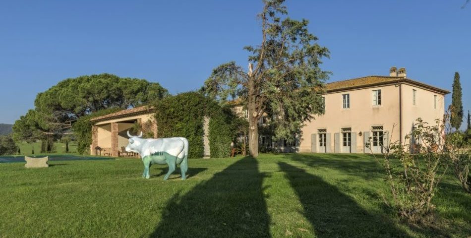 Villa Maremma Tuscany facade