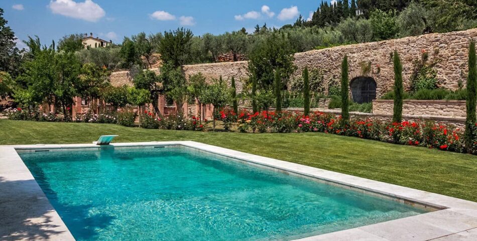Under the tuscan sun villa pool