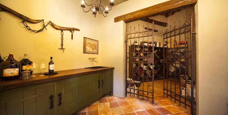 Under the tuscan sun villa wine cellar