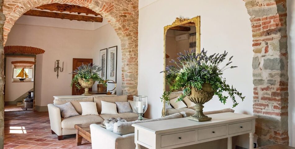 Villa Laura Tuscany Living Room