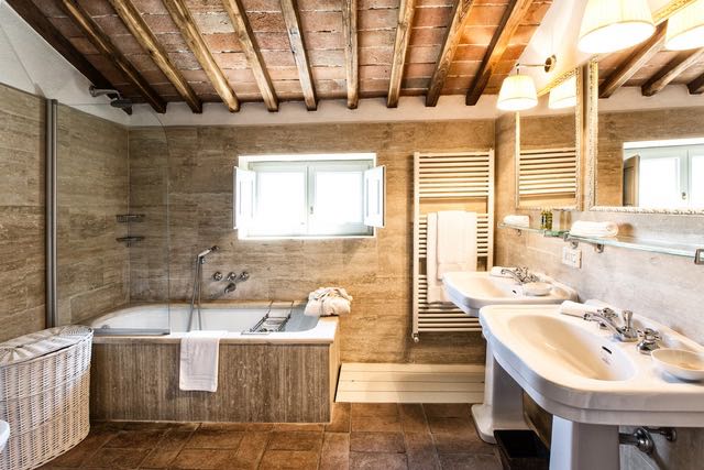 villa il Prato Bathroom