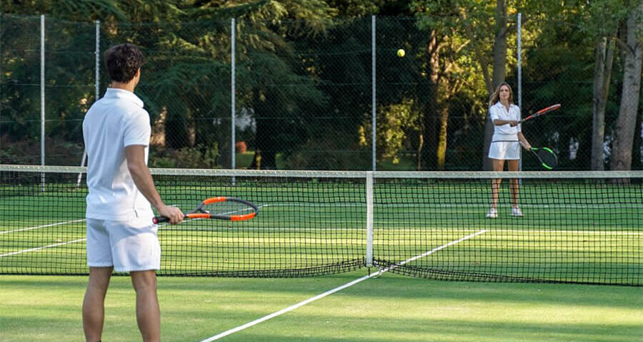 Florene Italy Villa tennis court