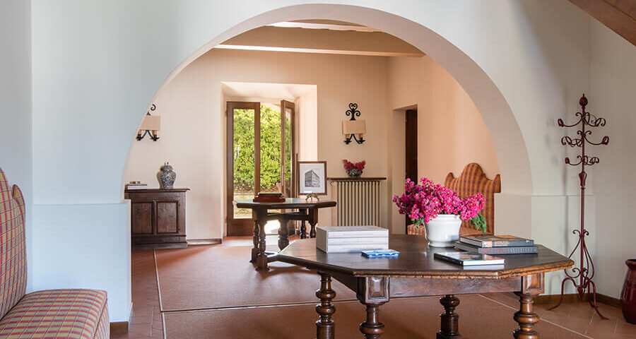 Florentine Villa in Tuscany Foyer Entrance