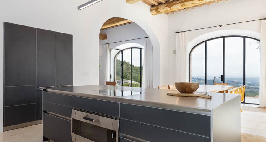 Siena Italy villa rentals kitchen