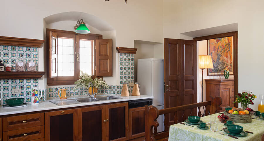 Villa near Florence Italy Kitchen