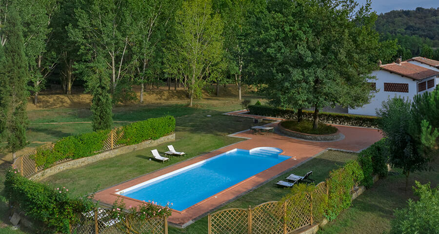 Villa near Florence Italy Pool