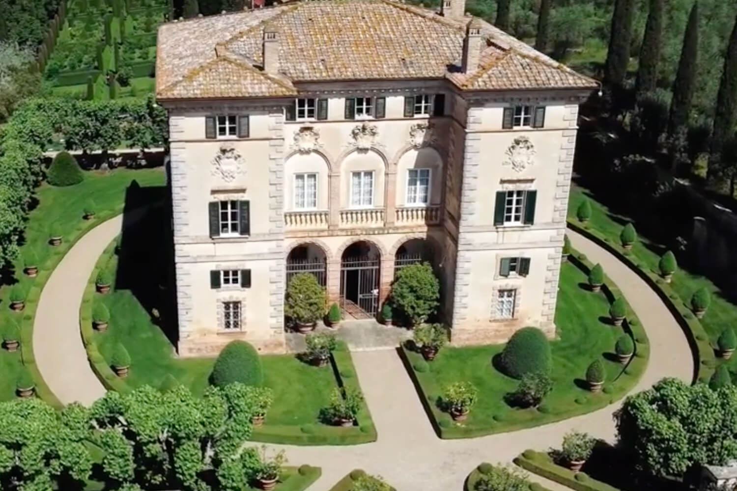 best places to get married in Tuscany cetinale 4